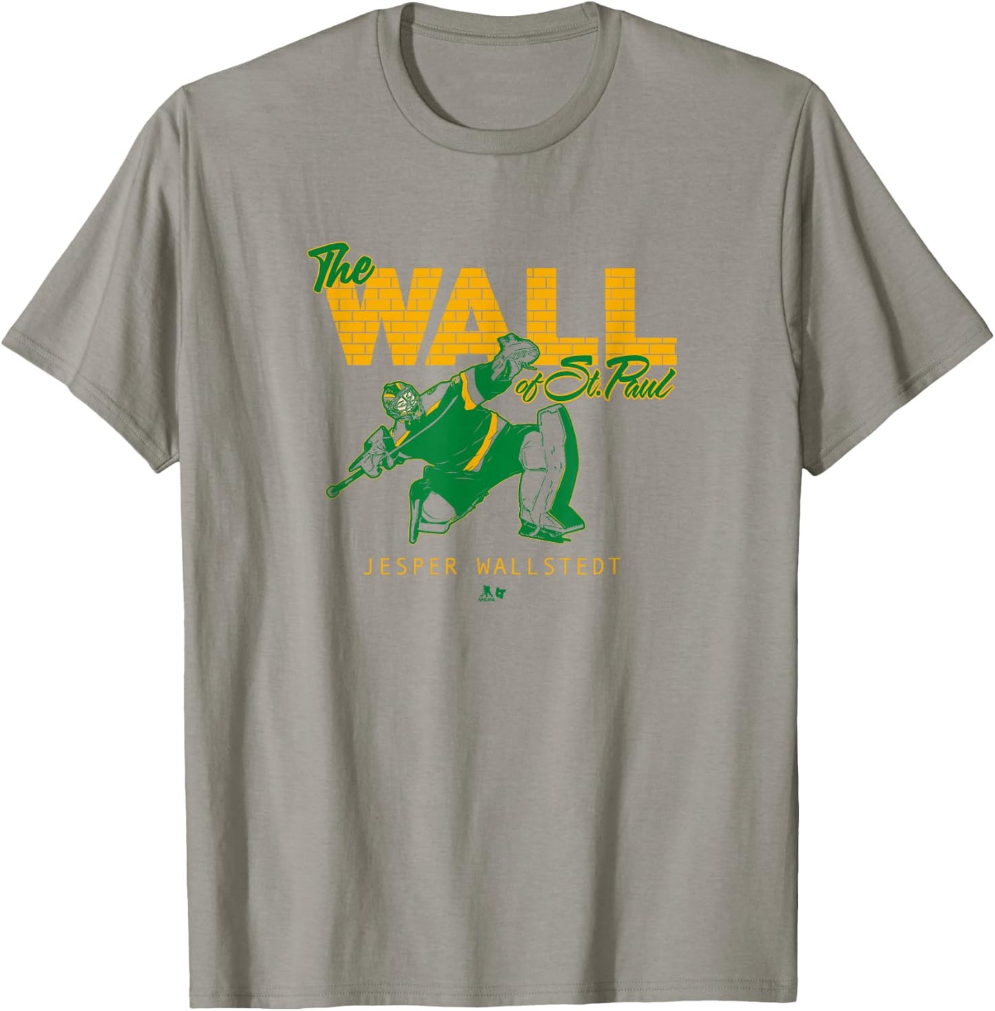 Jesper Wallstedt - The Wall of St. Paul (White) - Minnesota T-Shirt - T-Shirt | Sand