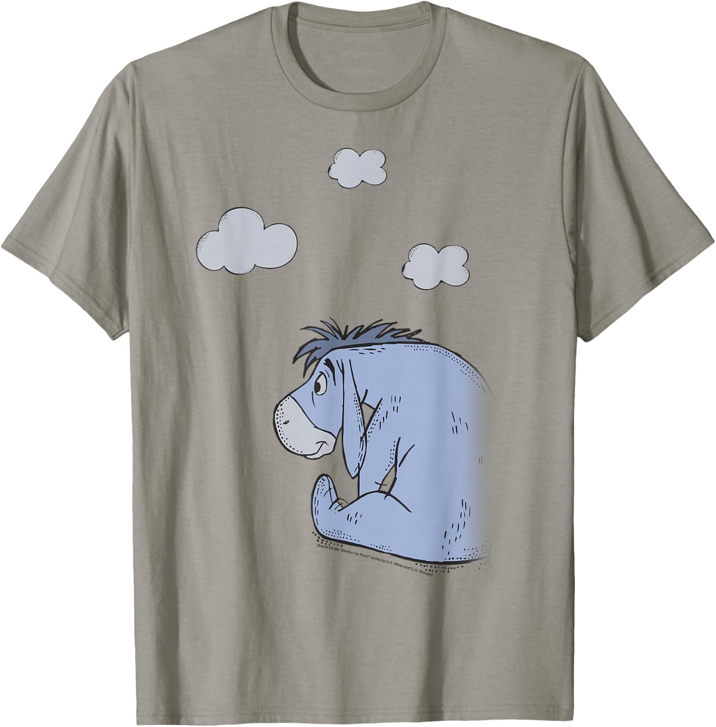 Disney Winnie The Pooh Eeyore In The Clouds T-Shirt - T-Shirt | Sand