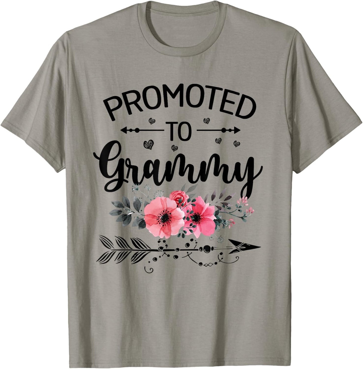 Promoted To Grammy Announcement Funny New Grammy Mothers Day T-Shirt - T-Shirt | Sand