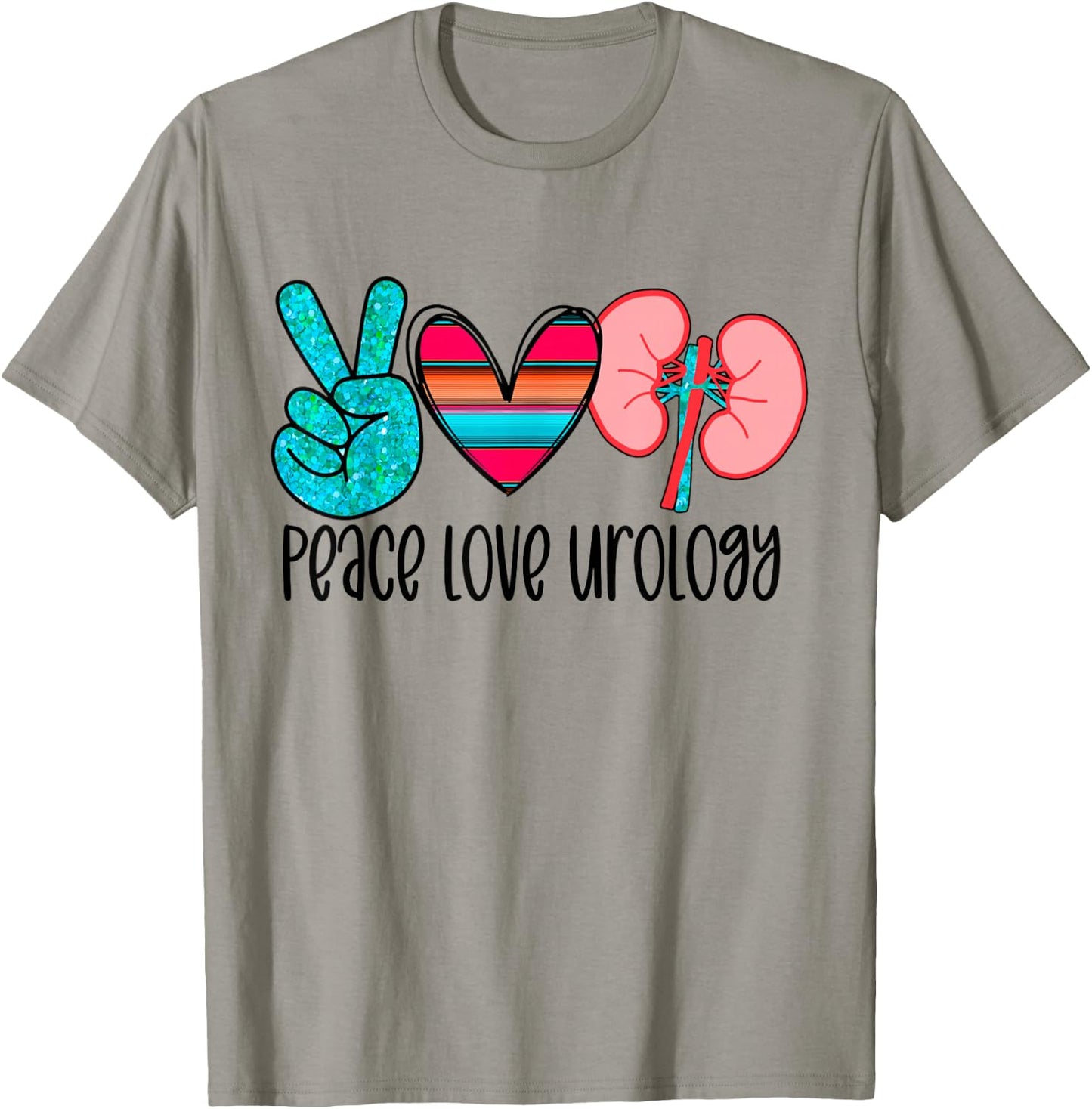 Urology love urologist nurse doctor RN bladder kidney job T-Shirt - T-Shirt | Sand