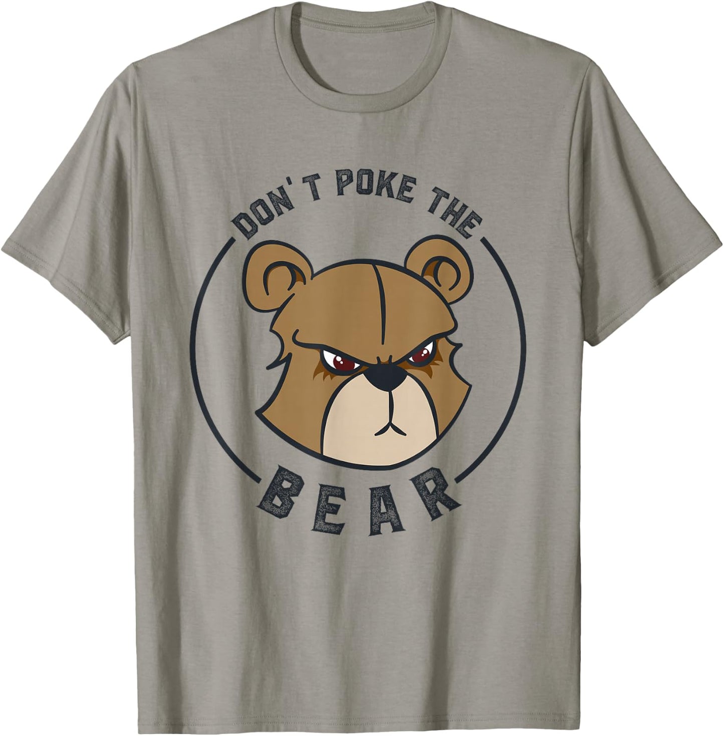 Don't Poke Mama Papa Bear T-Shirt - T-Shirt | Sand