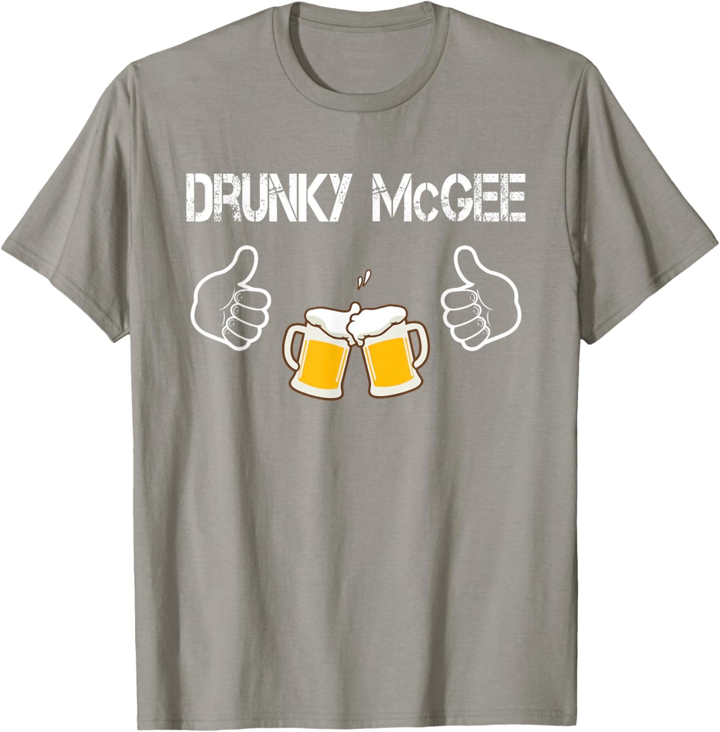 Im Drunky Mcgee Funny Couple St Patricks Day T-Shirt - T-Shirt | Sand