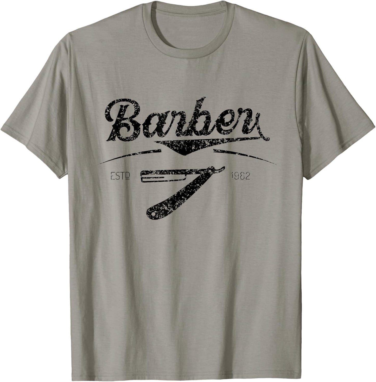 Barber Barbers Hair Stylist Barbershop T-Shirt - T-Shirt | Sand
