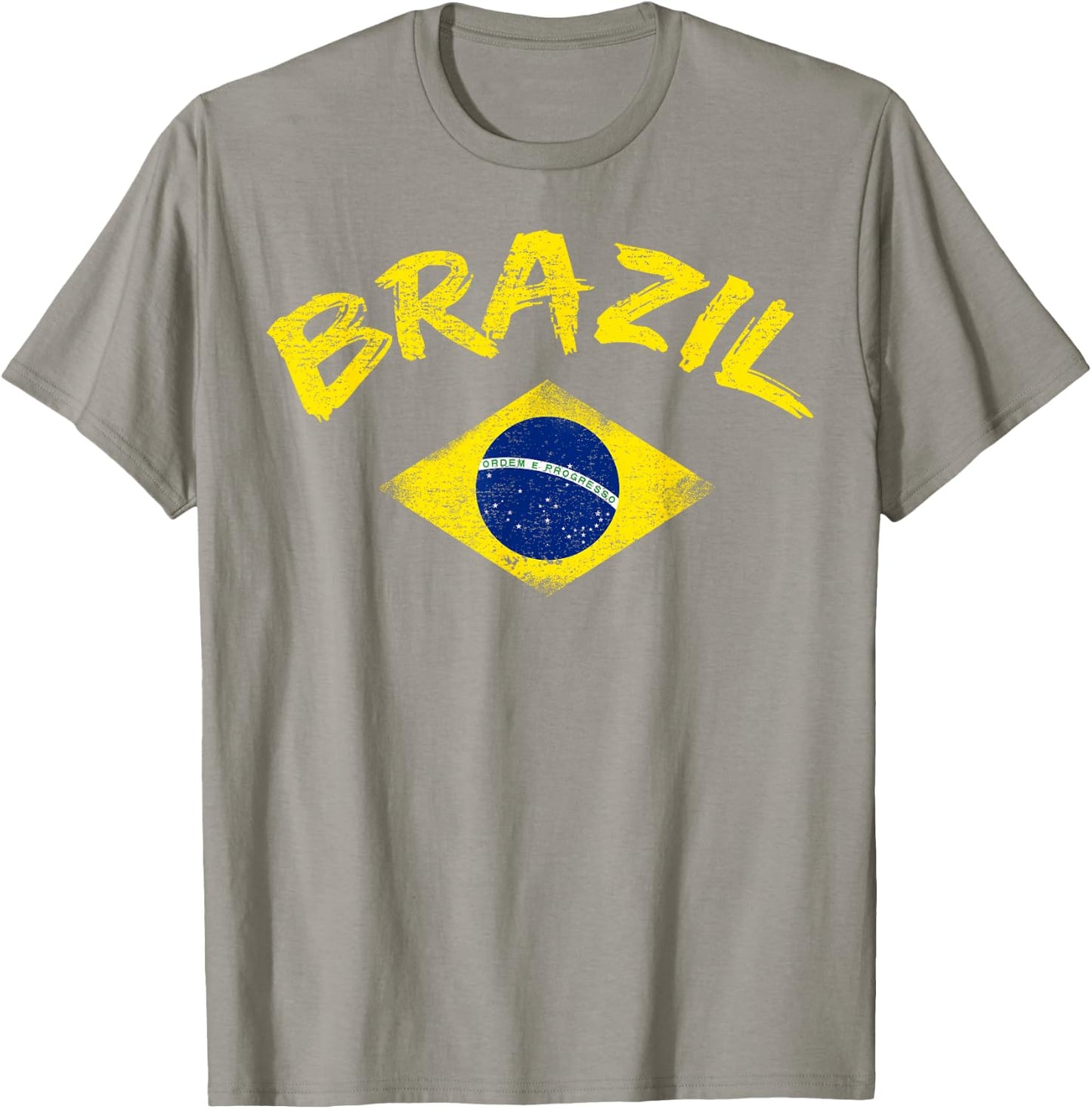 Brasil Brazilian national flag Soccer Jersey Football T-Shirt - T-Shirt | Sand