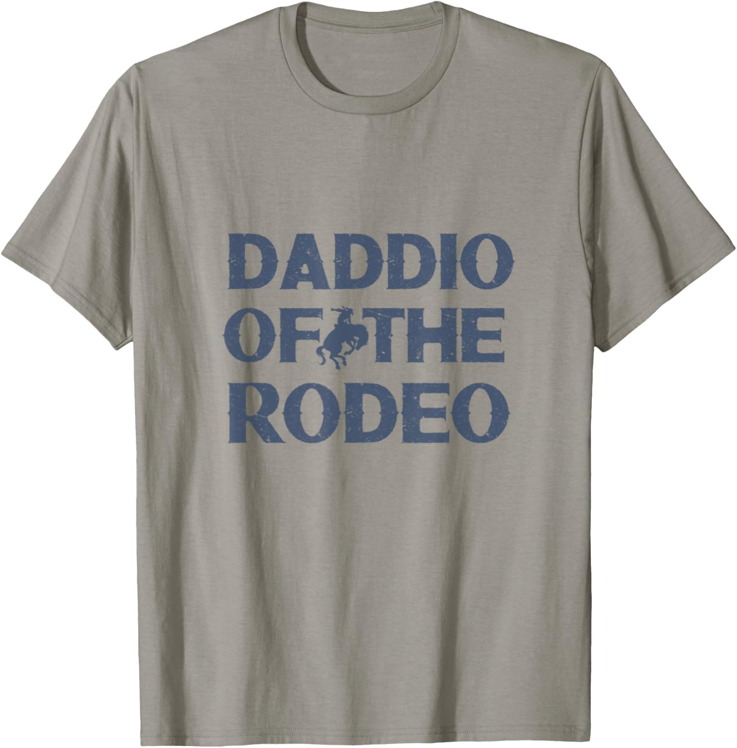 Daddio Of The Rodeo Fathers Day Gift Cowboy Horse Lover Dad T-Shirt - T-Shirt | Sand