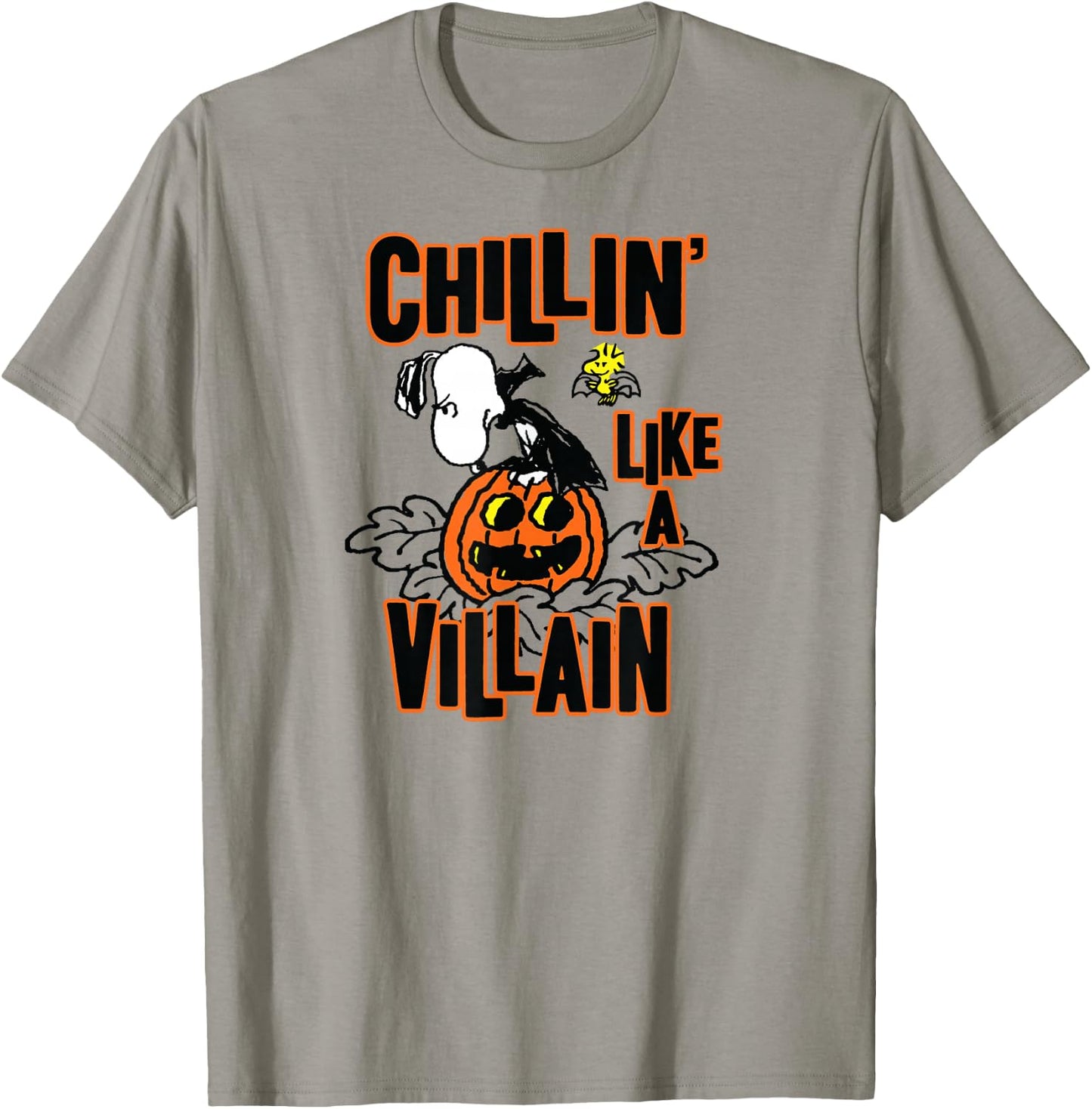 Peanuts Snoopy Chillin' Like A Villain T-Shirt - T-Shirt | Sand
