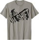 Oh Shift Mountain Biking Bicycle Bike Rider Cyclist Funny T-Shirt - T-Shirt | Sand