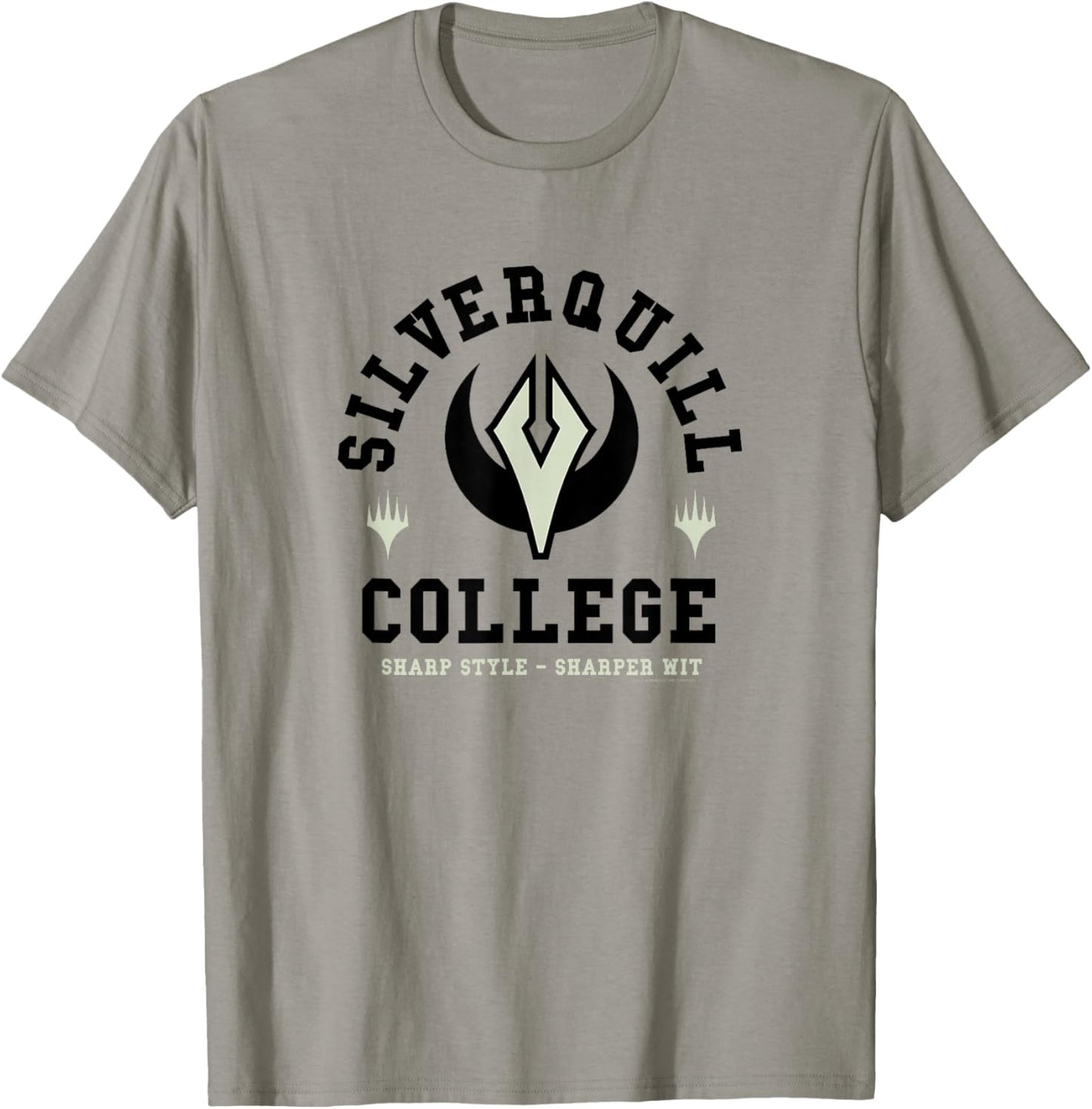 Magic: The Gathering Strixhaven Silverquill College Crest T-Shirt - T-Shirt | Sand