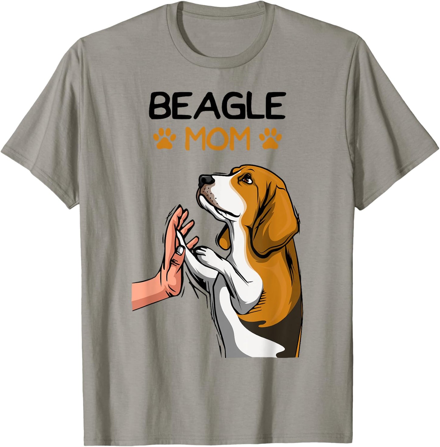Beagle Mom Dog Mama Girl Mother´s Day T-Shirt - T-Shirt | Sand