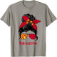 Kyrgyz Girl Kyrgyzstan girl Kyrgyzstan woman flag T-Shirt - T-Shirt | Sand