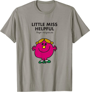 Mr. Men Little Miss Helpful T-Shirt - T-Shirt | Sand