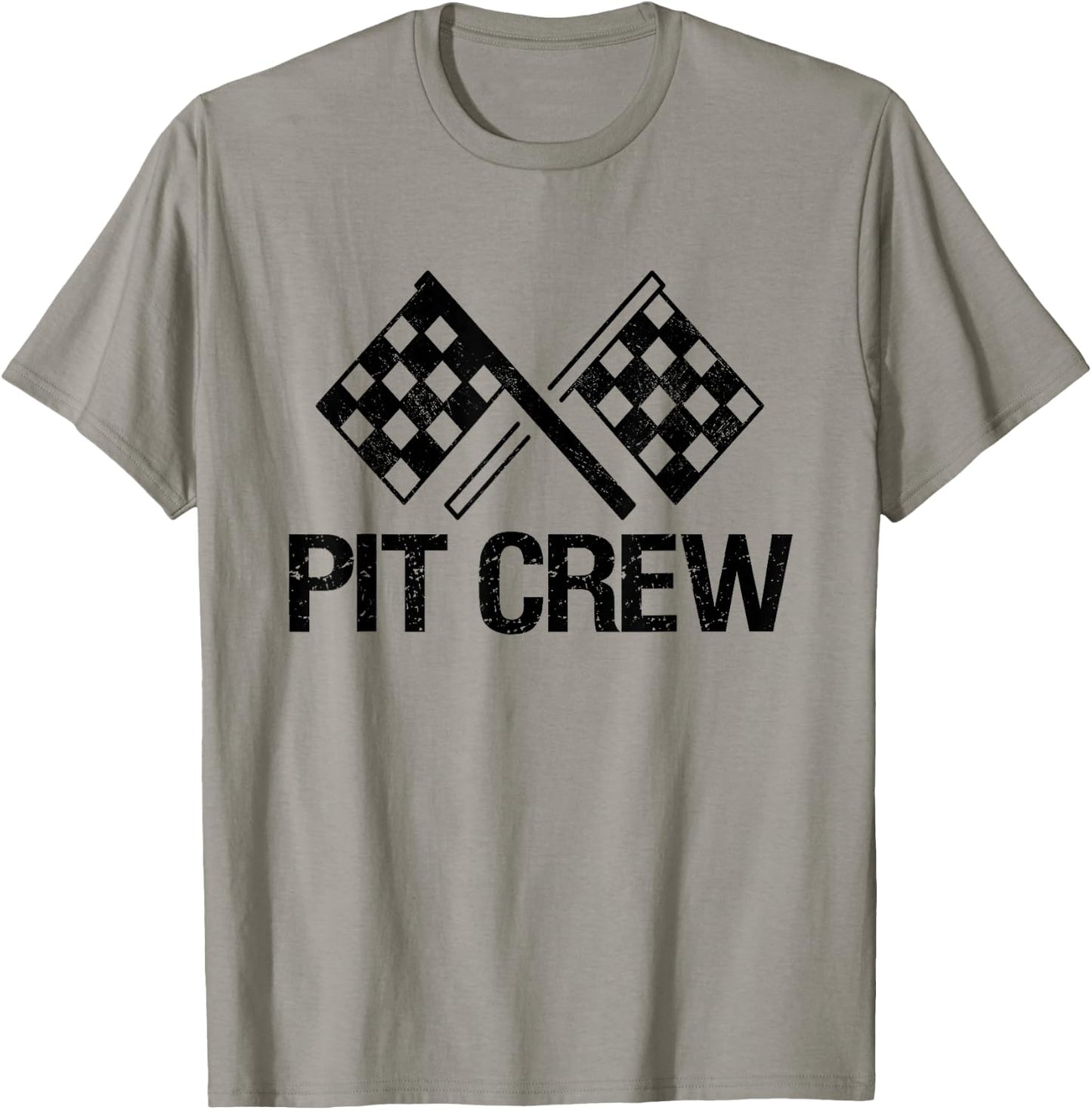 Pit Crew for Race Car Parties T-Shirt - T-Shirt | Sand