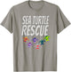 Baby Loggerhead Sea Turtle Shirt Conservation Awareness Gift T-Shirt - T-Shirt | Sand