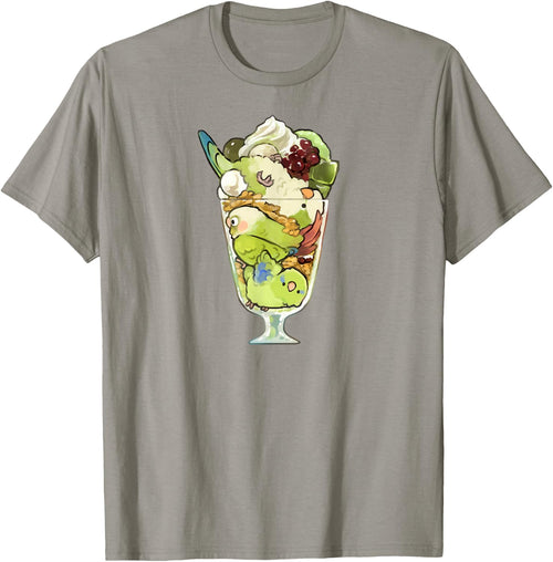 Bird Parfait (Green) Quaker Green Cheek Conure Parrotlet