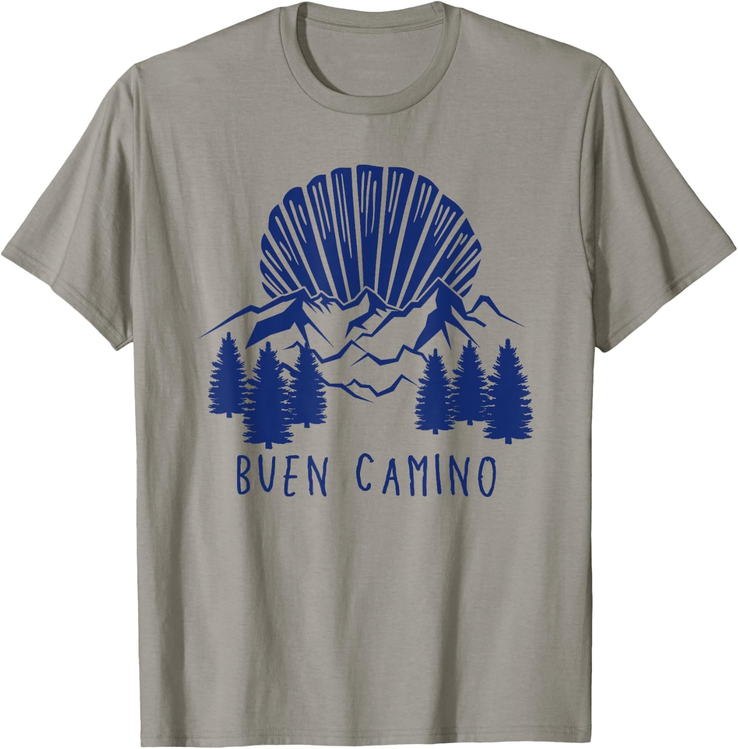 Buen Camino de Santiago de Compostela T-Shirt - T-Shirt | Sand