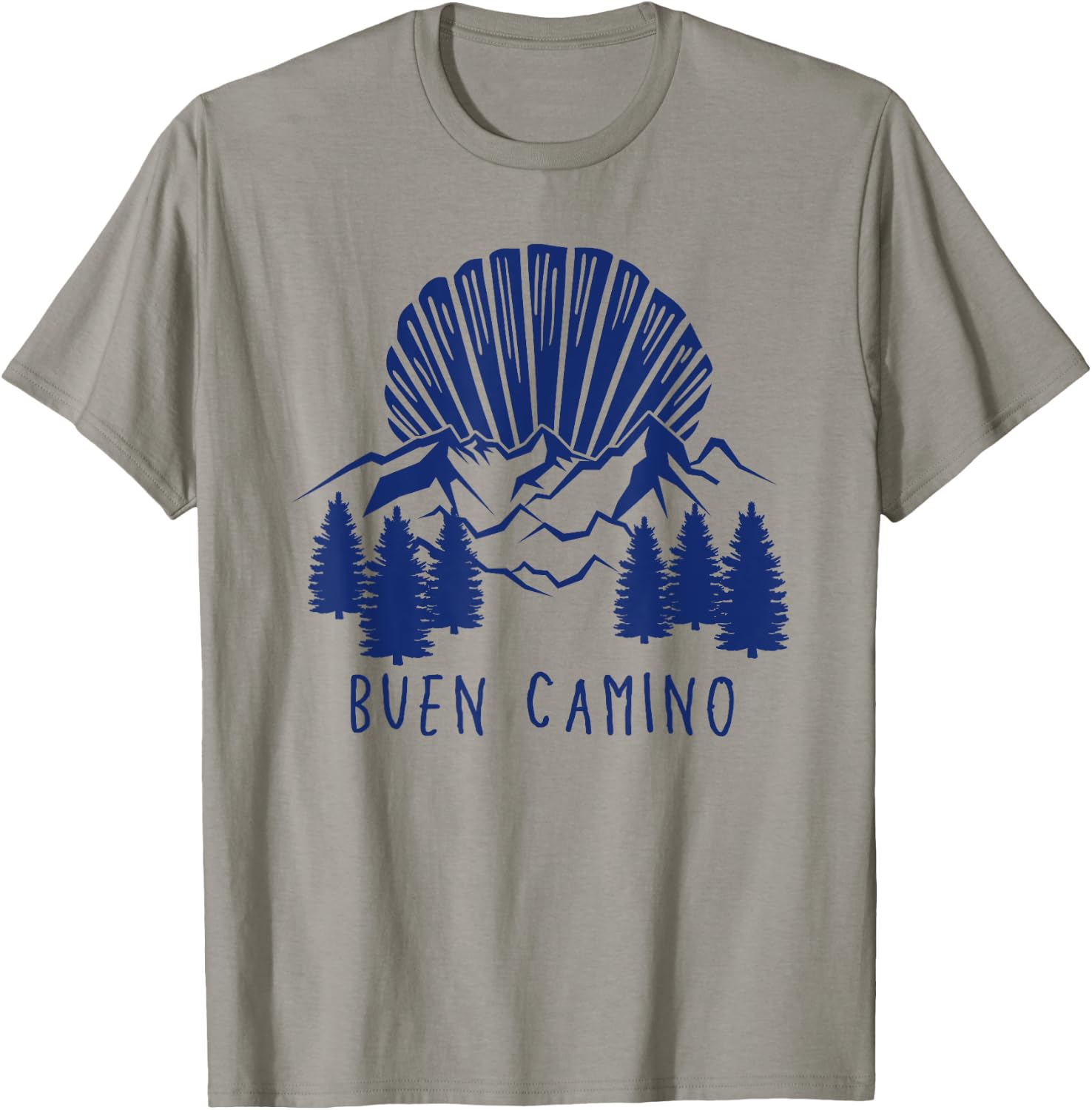 Buen Camino de Santiago de Compostela T-Shirt - T-Shirt | Sand
