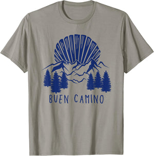 Buen Camino de Santiago de Compostela T-Shirt - T-Shirt | Sand