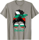 Bulgaria Girl Bulgarian girl Bulgaria woman flag T-Shirt - T-Shirt | Sand