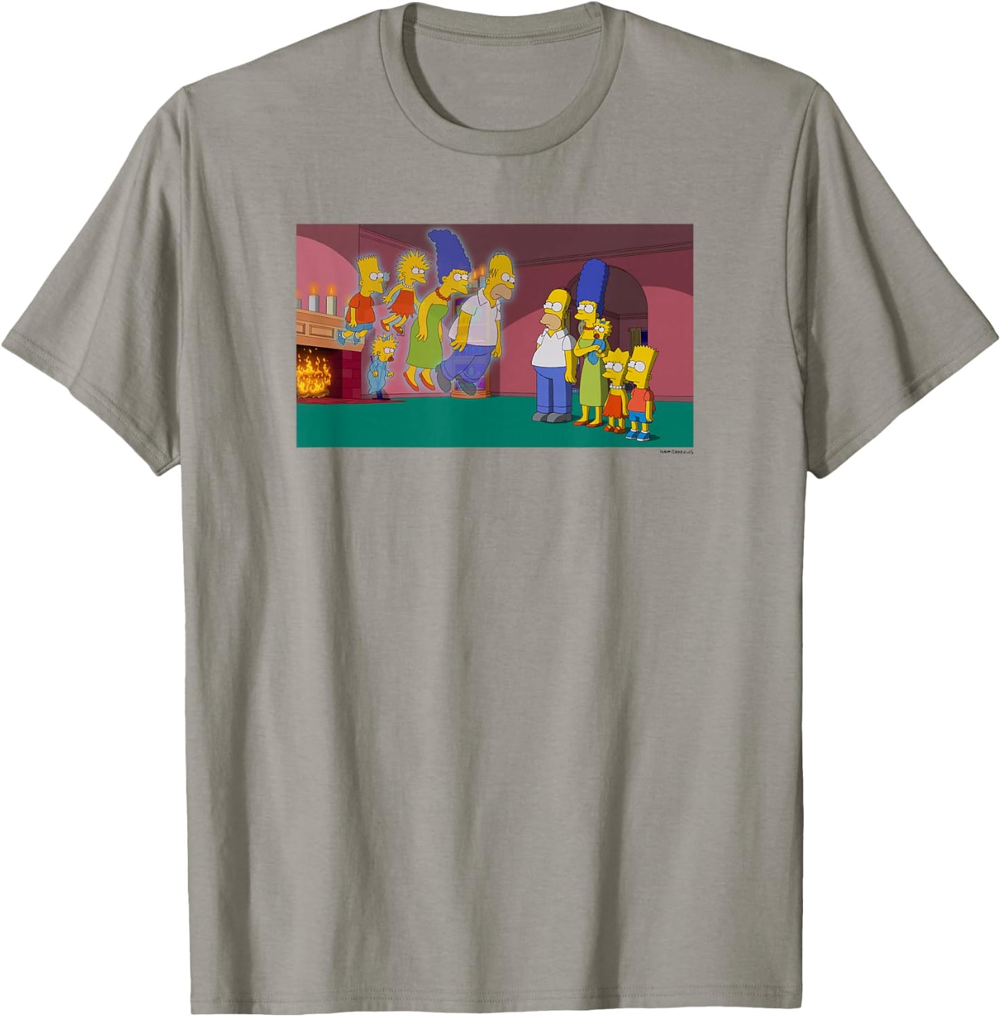 The Simpsons Treehouse Of Horror Halloween Ghost Family T-Shirt - T-Shirt | Sand