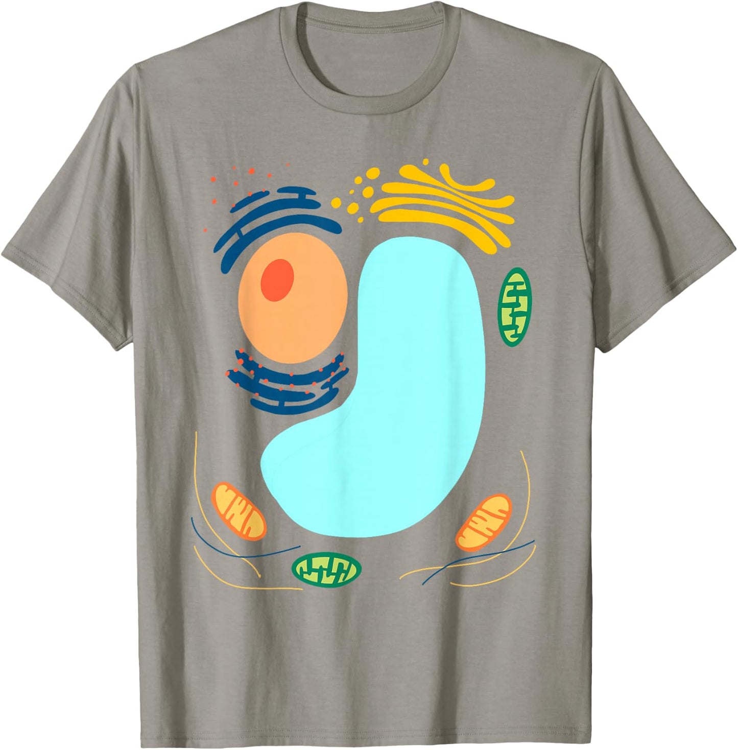 Plant Cell Simple Funny Quick Lazy Halloween Party Outfit T-Shirt - T-Shirt | Sand