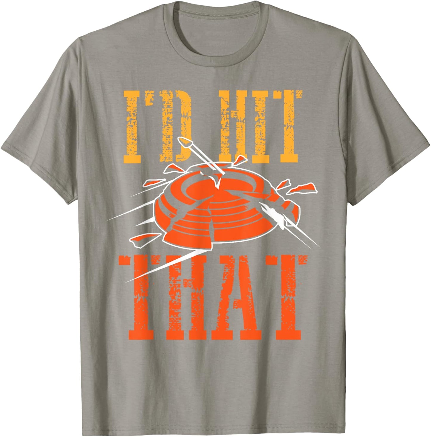 I'd Hit That Clay Shooting Shirt | Breaking Birds Gag Gift T-Shirt - T-Shirt | Sand