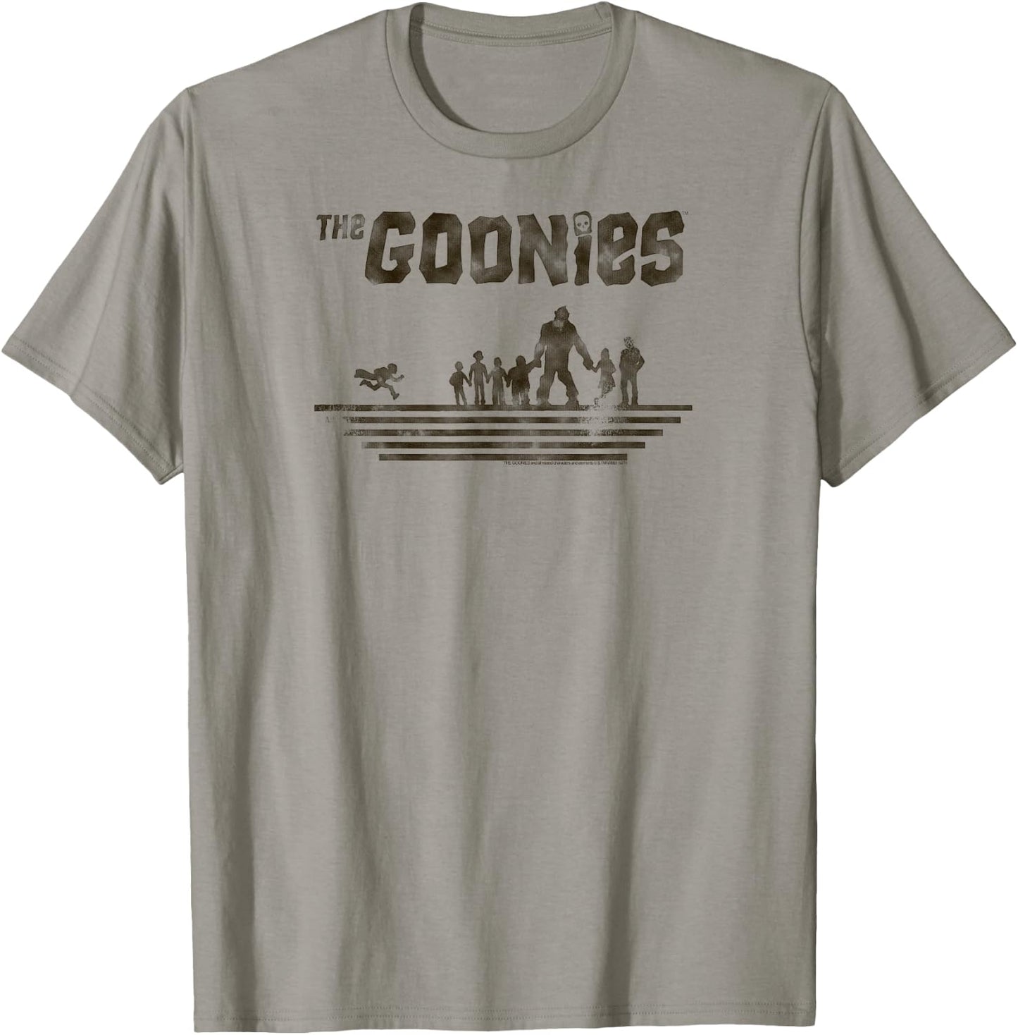 The Goonies Group Silhouette T-Shirt - T-Shirt | Sand