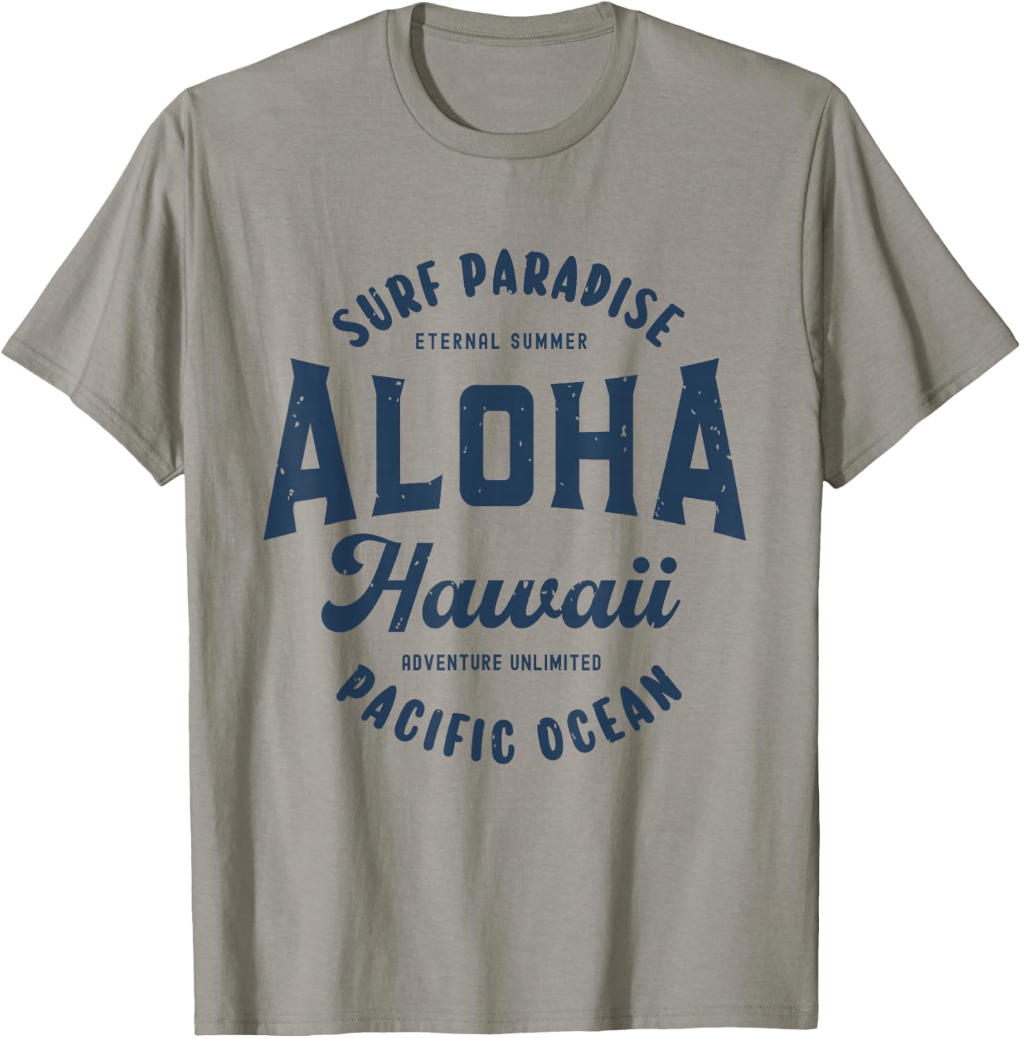 Vintage Aloha Hawaii Retro Preppy Throwback Souvenir T-Shirt - T-Shirt | Sand