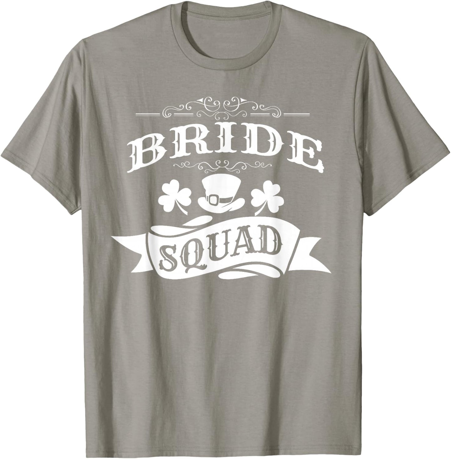 Bride Squad St Patrick's Day Bachelorette Party T-Shirt - T-Shirt | Sand