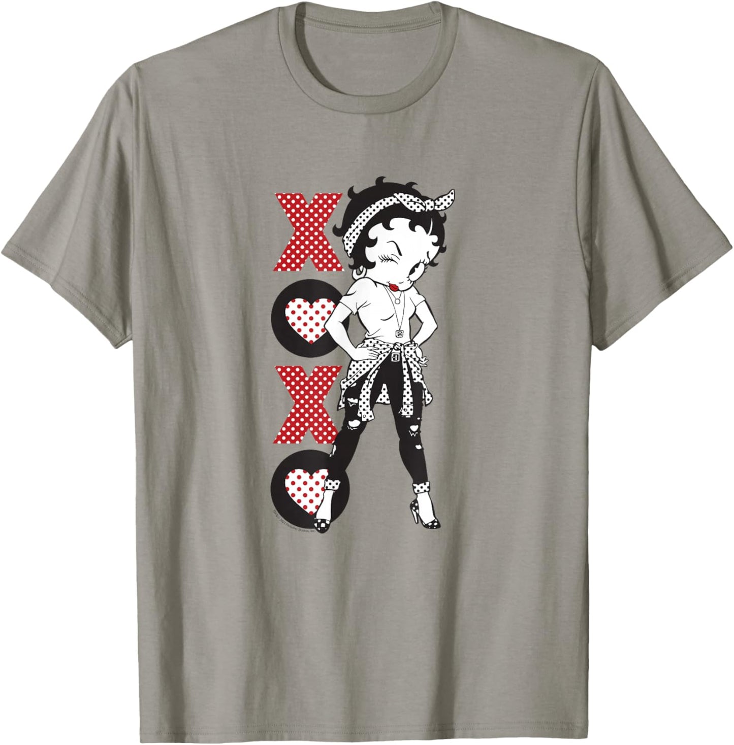 Betty Boop Modern XOXO T-Shirt - T-Shirt | Sand