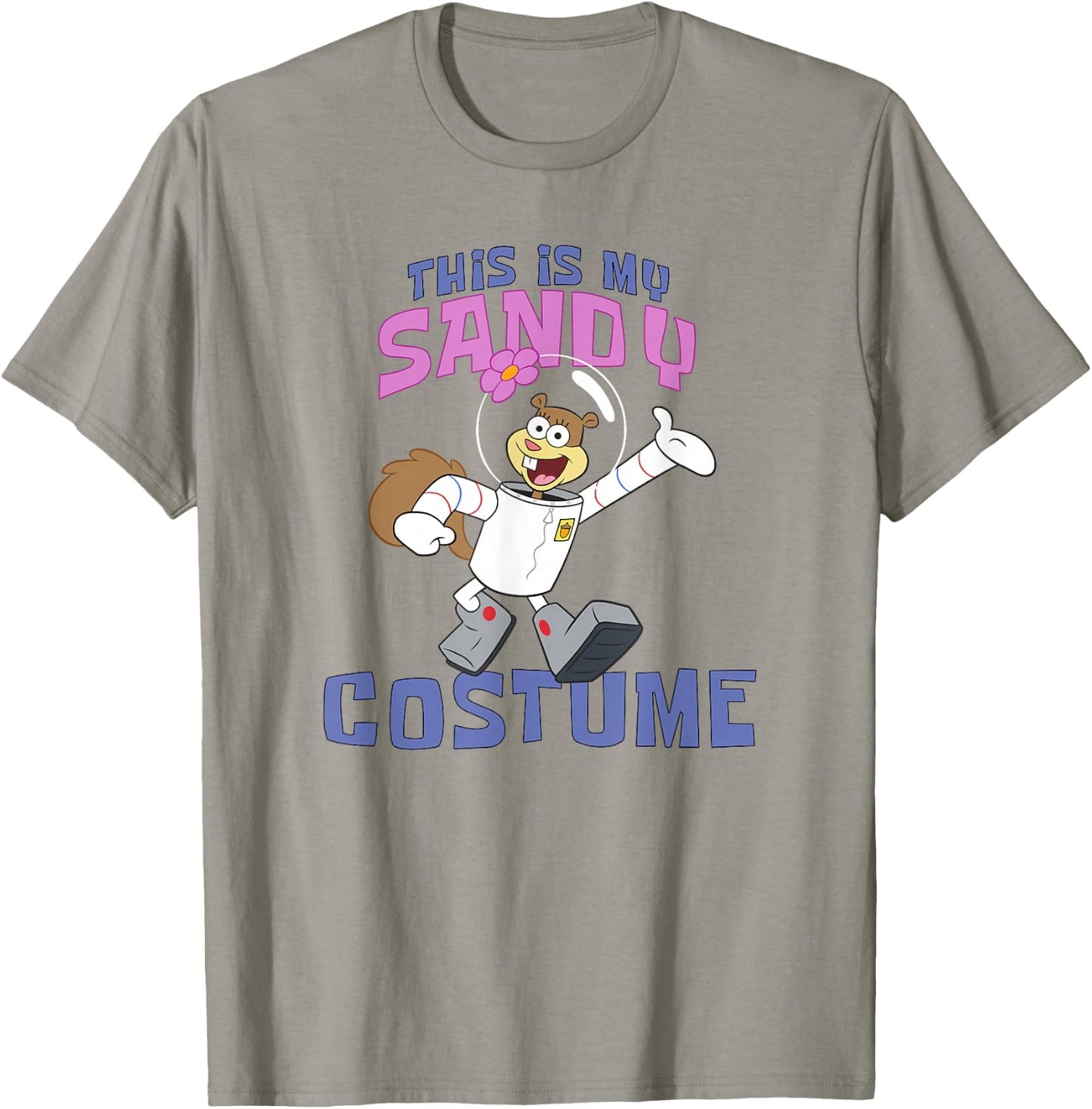 Spongebob Squarepants Halloween This is My Sandy Costume T-Shirt - T-Shirt | Sand