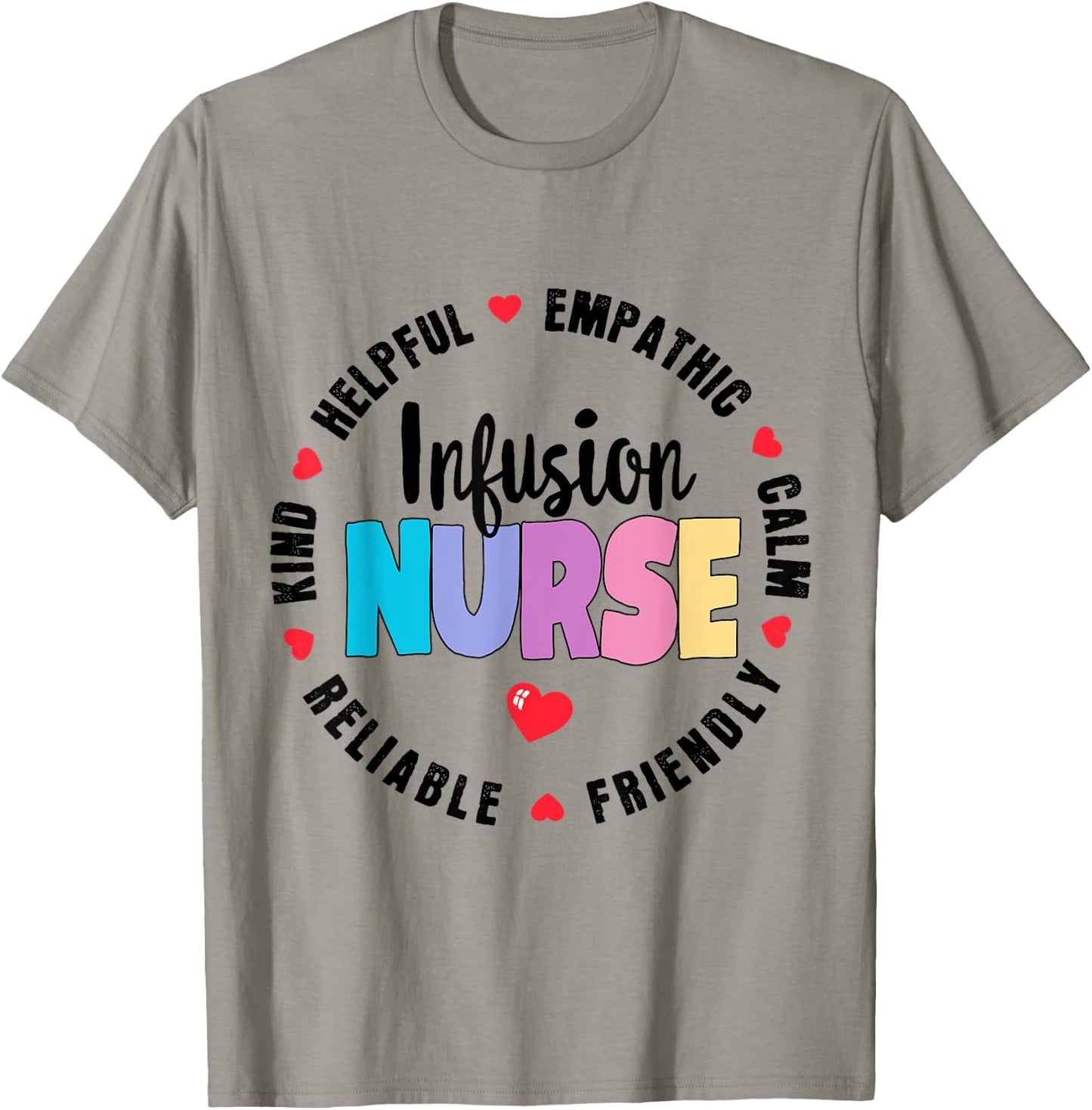 Infusion Nurse Certified Registered Nurse Infusion Squad T-Shirt - T-Shirt | Sand
