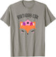 Fox Birthday Girl Shirt Fox Theme Birthday Party T-Shirt - T-Shirt | Sand