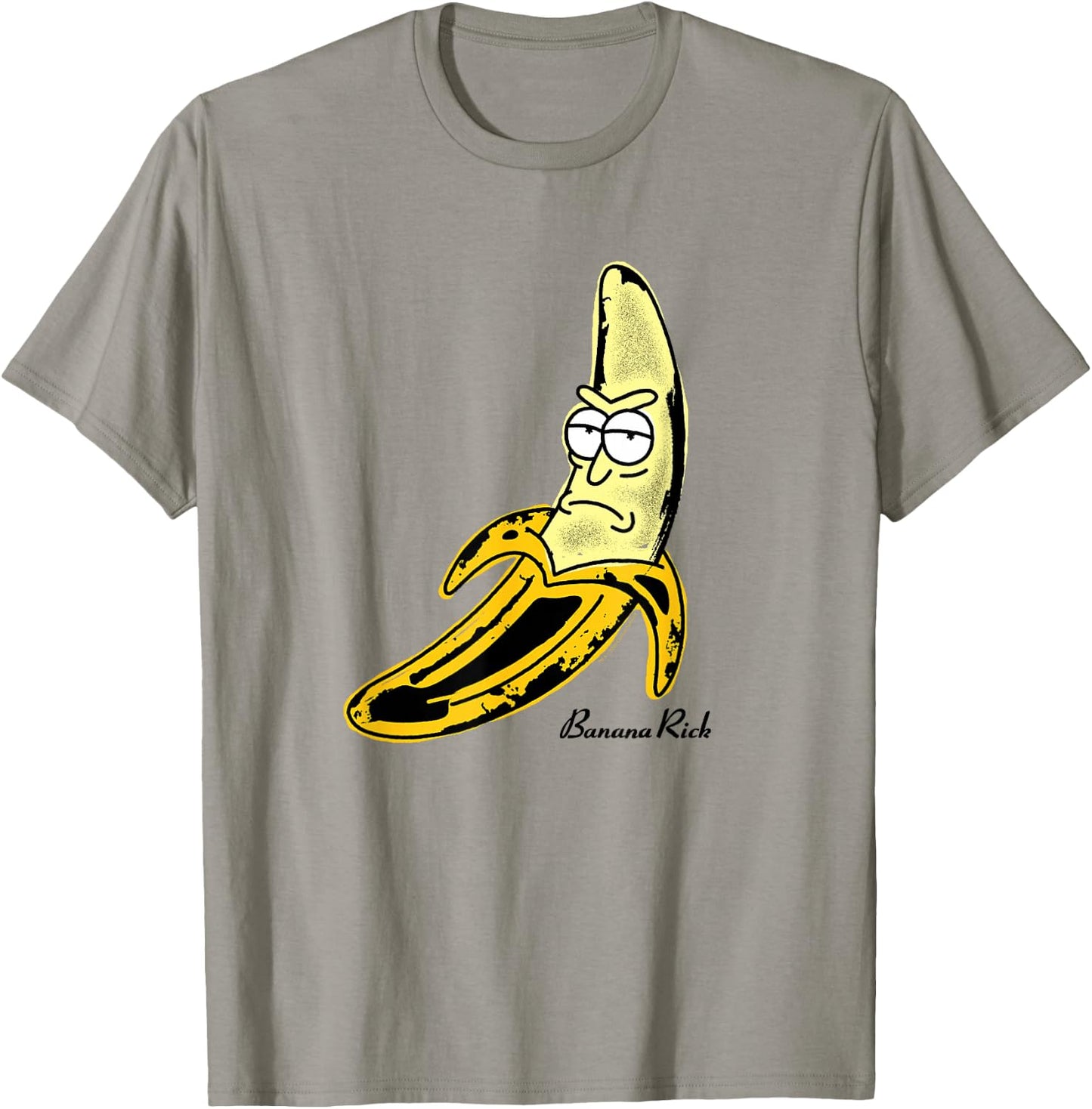 Rick and Morty Banana Rick Record Cover T-Shirt - T-Shirt | Sand