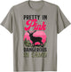 Buck Deer Hunting Hunter Girl Vintage Camouflage Camo Pretty T-Shirt - T-Shirt | Sand