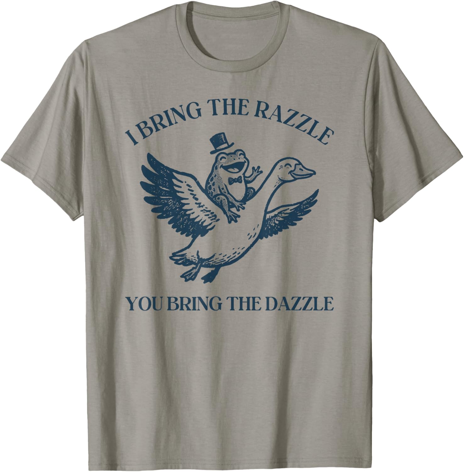 Cute Besties BFF Razzle T-Shirt - T-Shirt | Sand