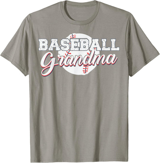 BASEBALL GRANDMA SHIRT - BEST Gift FOR GRANDMA (WOMEN) T-Shirt - T-Shirt | Sand