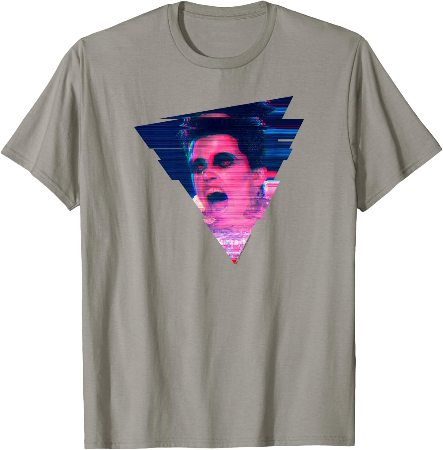 Ghostbusters Gozer Glitch Colorful Graphic Retro Movie T-Shirt - T-Shirt | Sand