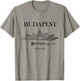 Budapest Hungary Vintage Souvenir T-Shirt - T-Shirt | Sand