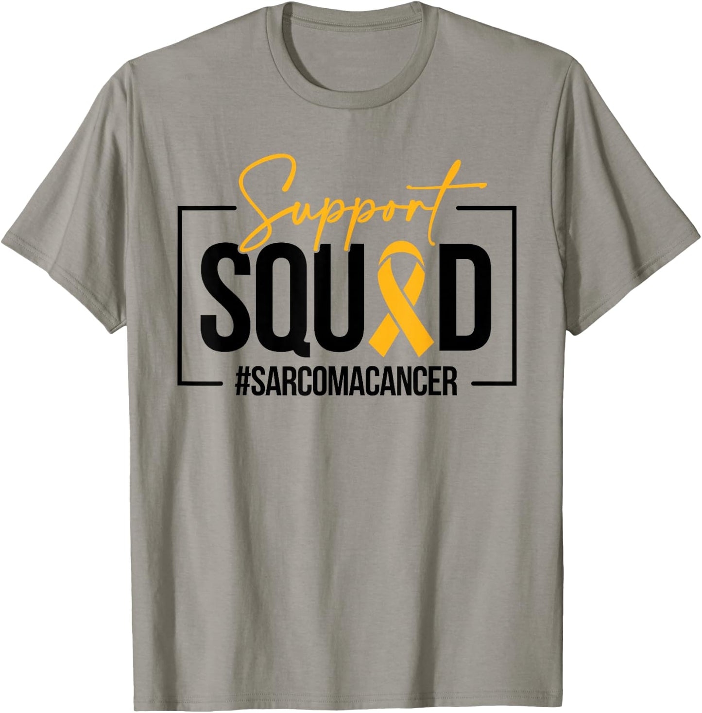 Sarcoma Cancer Awareness Support Squad Matching T-Shirt - T-Shirt | Sand
