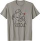 Rescue Dog, Pitbull, Rescue Mom, Adopt Don't Shop, Pittie T-Shirt - T-Shirt | Sand