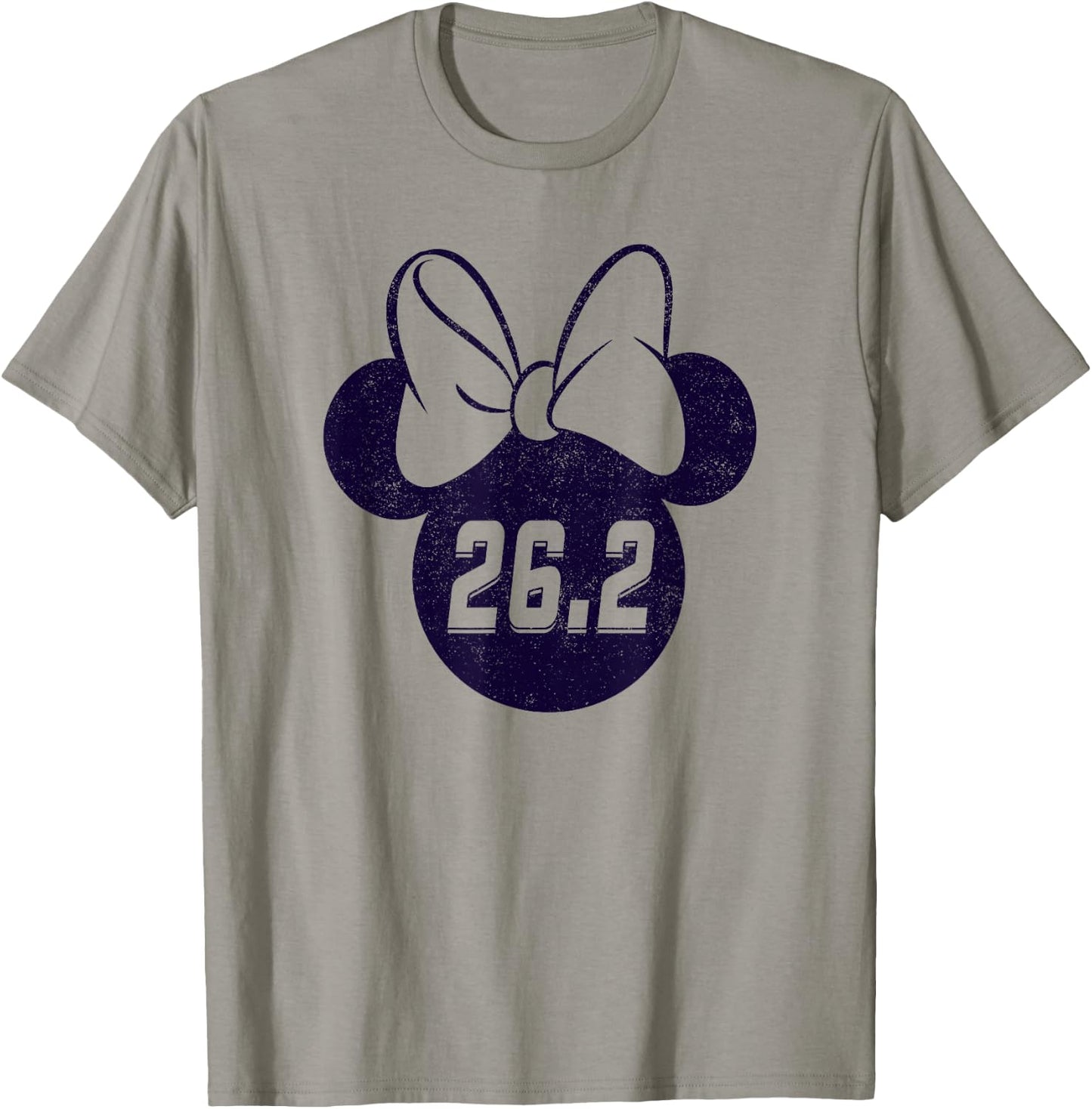 Disney Mickey And Friends Minnie Mouse Marathon 26.2 Logo T-Shirt - T-Shirt | Sand