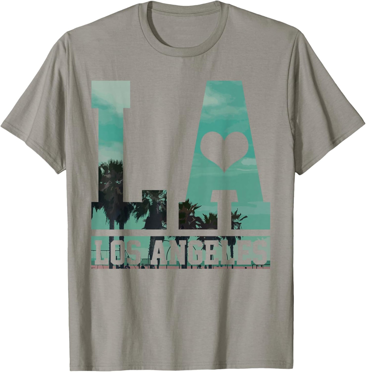 Los Angeles Vintage California USA America Souvenir T-Shirt - T-Shirt | Sand