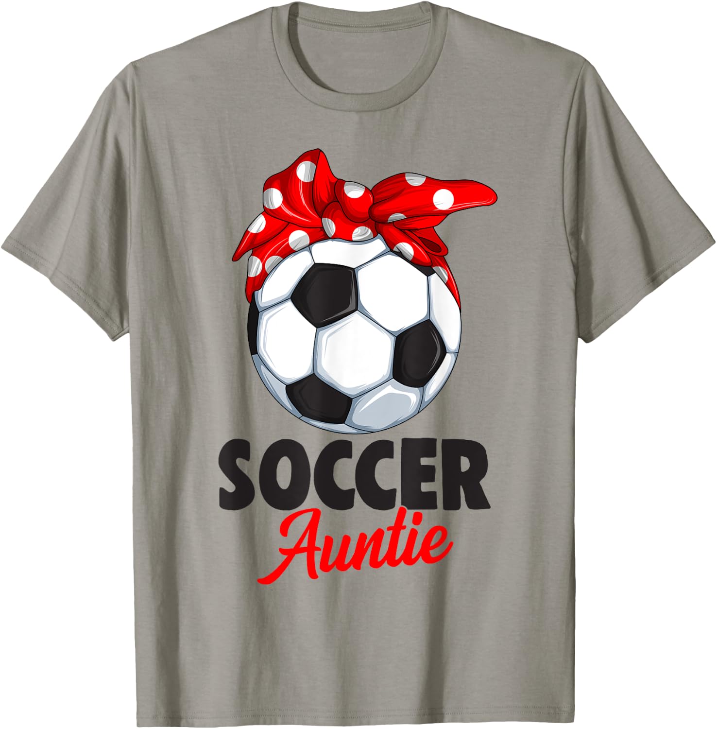Soccer Auntie Aunt Women T-Shirt - T-Shirt | Sand