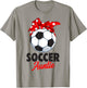 Soccer Auntie Aunt Women T-Shirt - T-Shirt | Sand