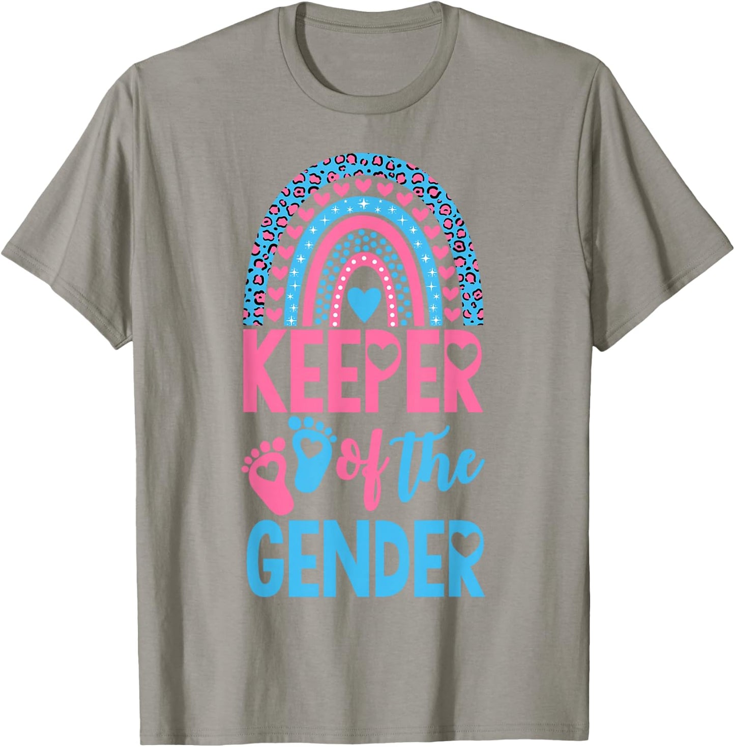 Gender Reveal Keeper of the Gender Boho Gender Reveal T-Shirt - T-Shirt | Sand