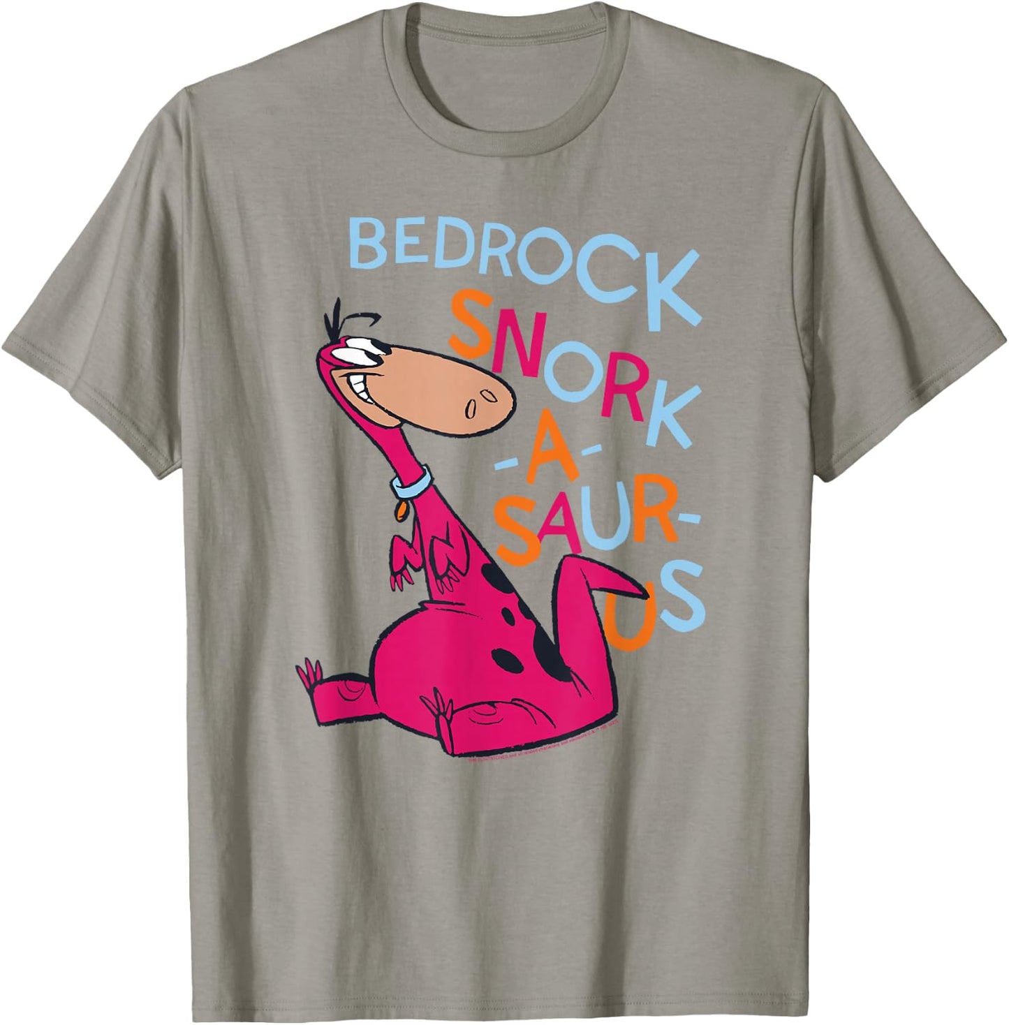 The Flintstones Dino Bedrock Snork-a-Saurus T-Shirt - T-Shirt | Sand