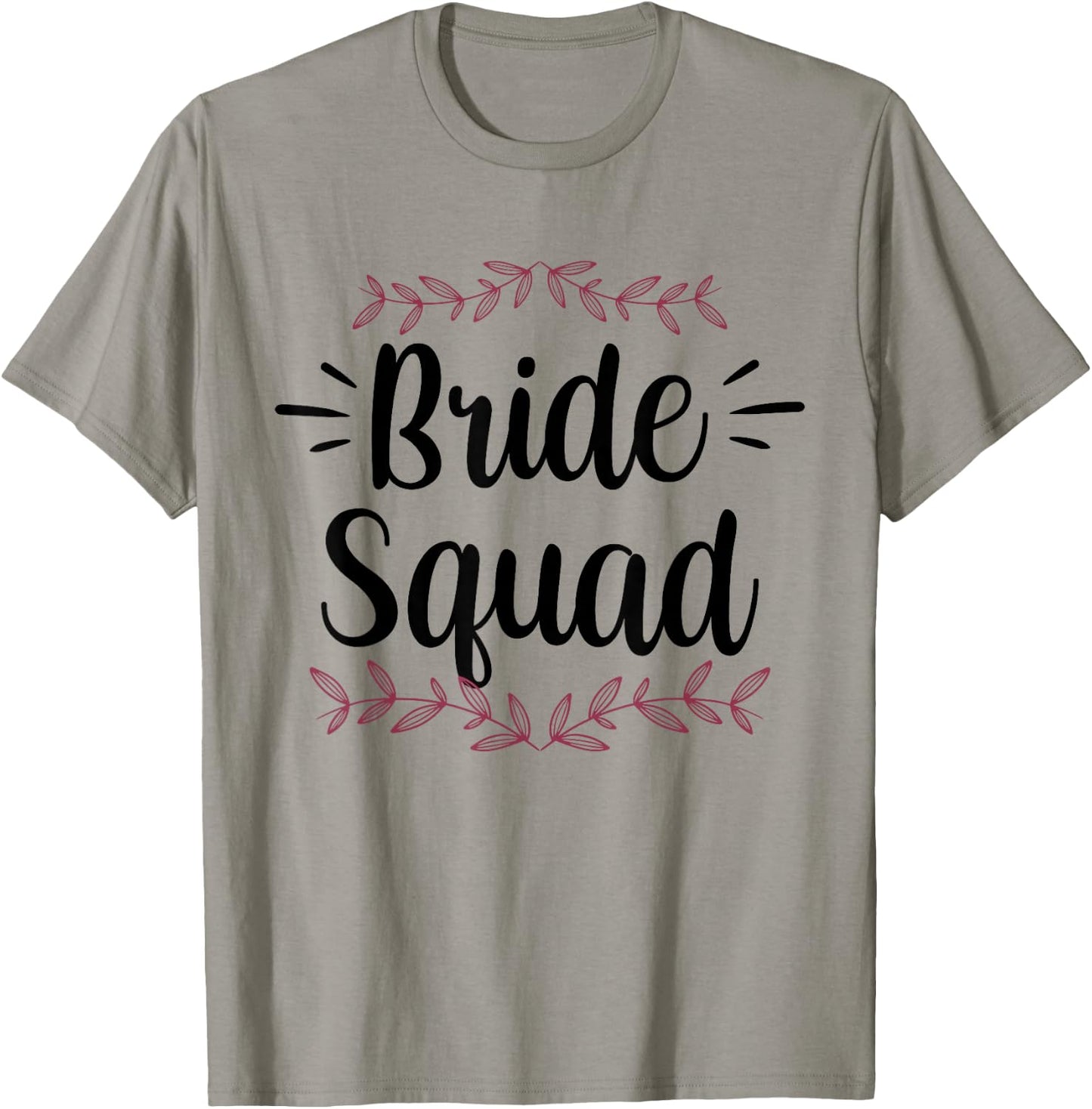 Bride Squad Party Wedding Bachelorette Cute T-Shirt - T-Shirt | Sand