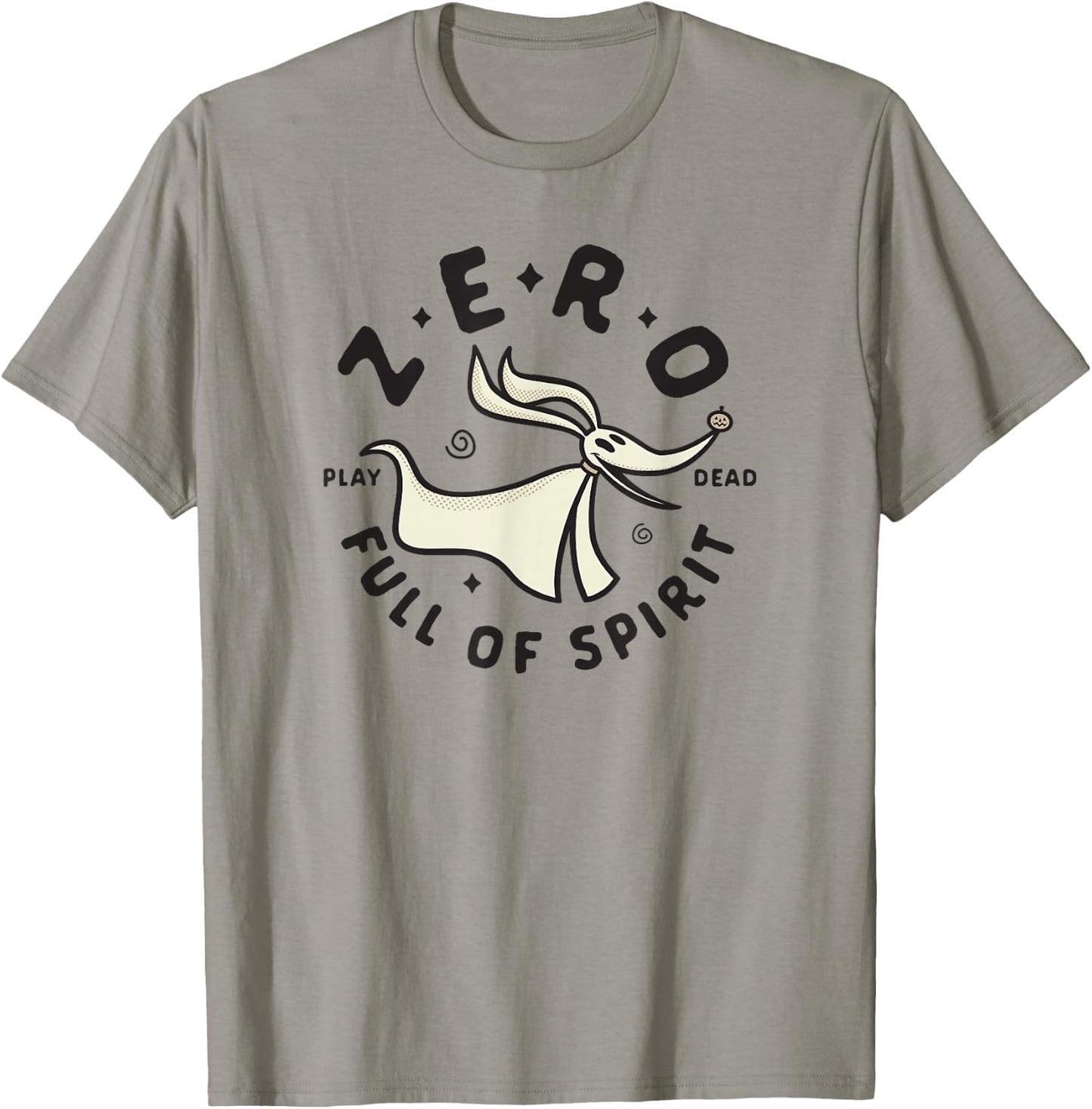 Disney The Nightmare Before Christmas Zero Spirit Animal T-Shirt - T-Shirt | Sand