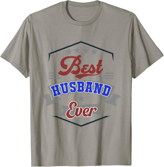 Best Husband Ever Anniversary Valentines Day Men Spouses T-Shirt - T-Shirt | Sand