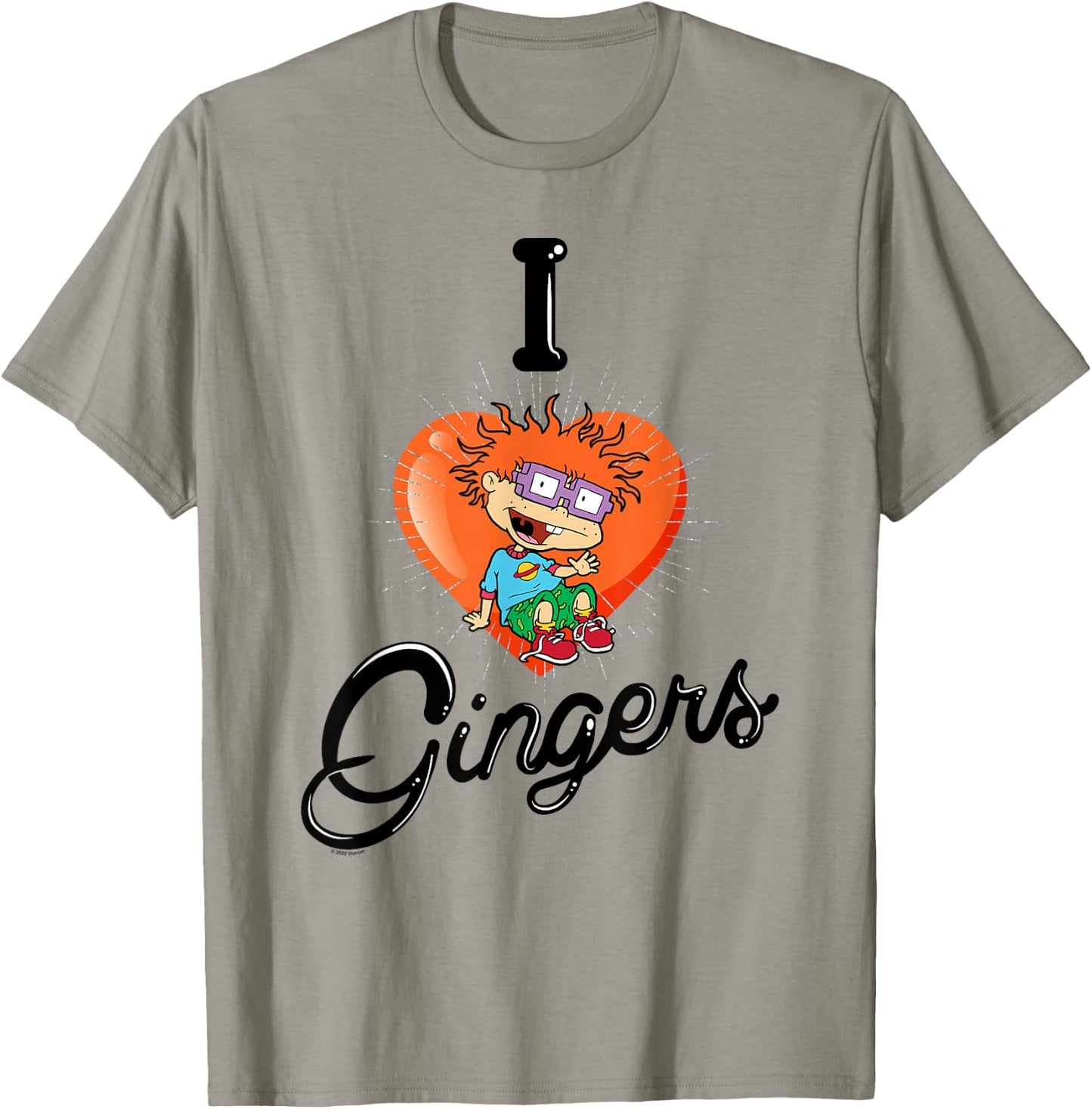 Rugrats Chucky I Love Gingers T-Shirt - T-Shirt | Sand